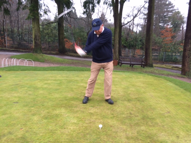 Captain Driving off Swinley 2016